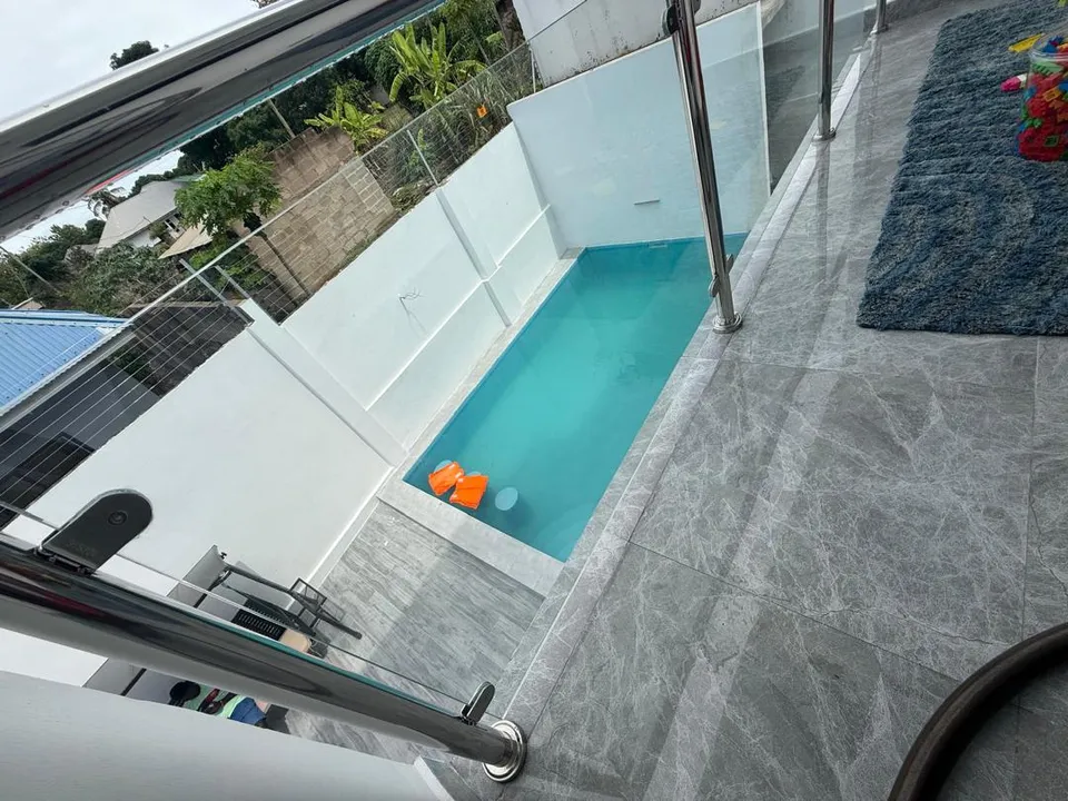 Rooftop plunge pool at Goba Kanjibai